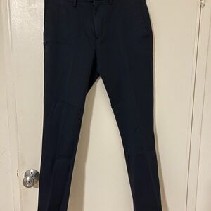 Banana Republic Fulton Skinny Fit Men's Chinos in Dark Navy 30X30